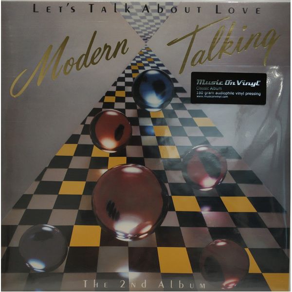 Виниловая пластинка Modern Talking, Let's Talk About Love (8719262019034) мицелярный гель уход для умывания лица cheri cheri anti age 200 мл