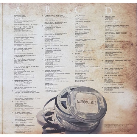 Ennio Morricone - Collected (0600753508657) виниловая пластинка - фото 3