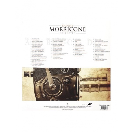 Виниловая пластинка Morricone, Ennio, Collected (0600753508657) - фото 4