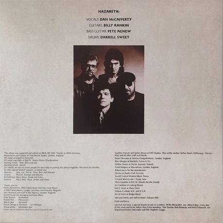 Nazareth - No Jive (Clear) (4050538801392) виниловая пластинка - фото 3