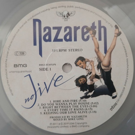 Nazareth - No Jive (Clear) (4050538801392) виниловая пластинка - фото 8