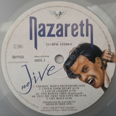 Nazareth - No Jive (Clear) (4050538801392) виниловая пластинка - фото 9