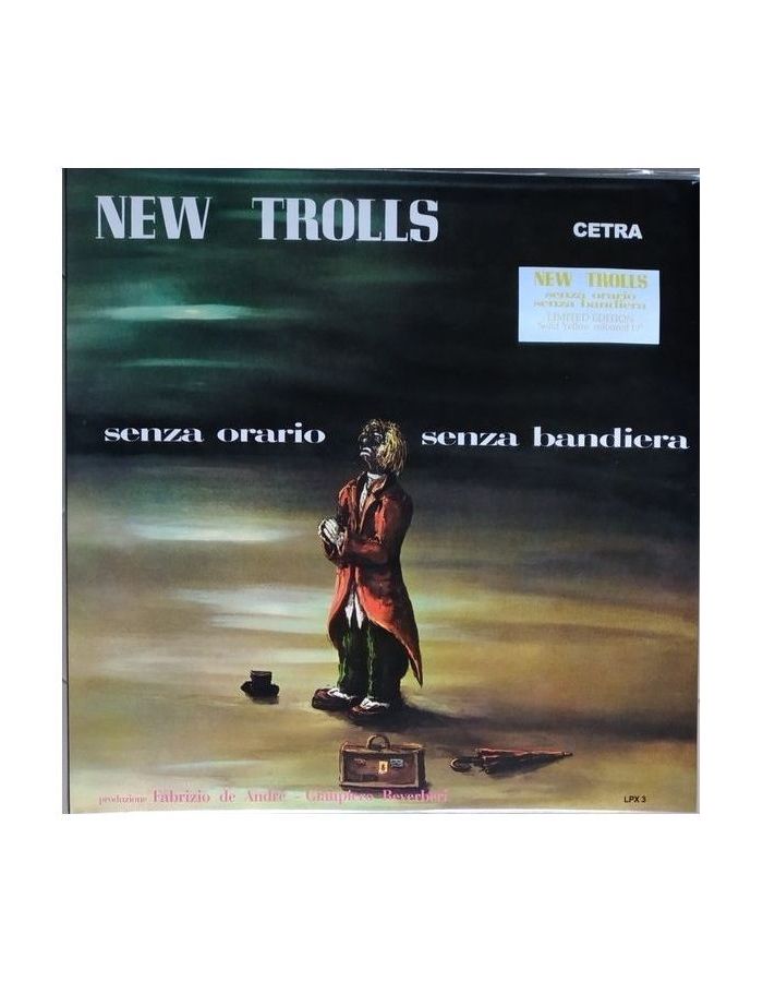 цена Виниловая пластинка New Trolls, Senza Orario Senza Bandiera (coloured) (8016157905480)