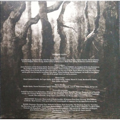 Opeth - Blackwater Park (0886976943110) виниловая пластинка - фото 11