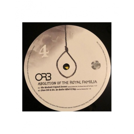Виниловая пластинка Orb, The, Abolition Of The Royal Familia (0711297525717) - фото 13