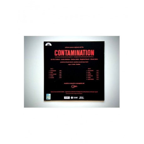 Виниловая пластинка OST, Contamination (Goblin) (coloured) (8004644009377) - фото 2