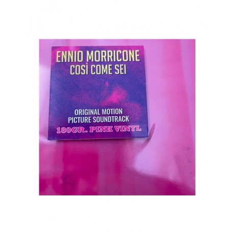 Виниловая пластинка OST, Cosi' Come Sei (Ennio Morricone) (coloured) (8004644008936) - фото 3