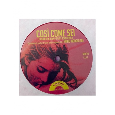 Виниловая пластинка OST, Cosi' Come Sei (Ennio Morricone) (coloured) (8004644008936) - фото 4