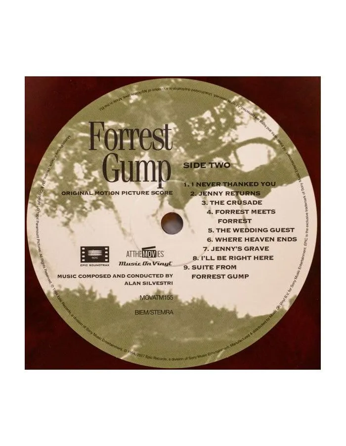 Виниловая пластинка OST, Forrest Gump (Alan Silvestri) (8719262003828) - фото 5