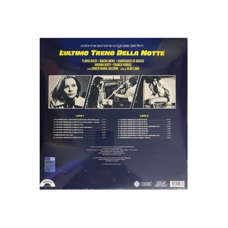 Виниловая пластинка OST, L'Ultimo Treno Della Notte (Ennio Morricone) (coloured) (8004644008776) - фото 2