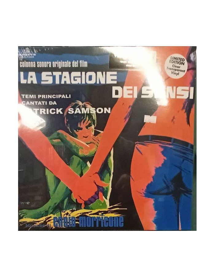 Виниловая пластинка OST, La Stagione Dei Sensi (Ennio Morricone) (coloured) (8016158022353) francesc valls salms missa quarti toni exaudi nos
