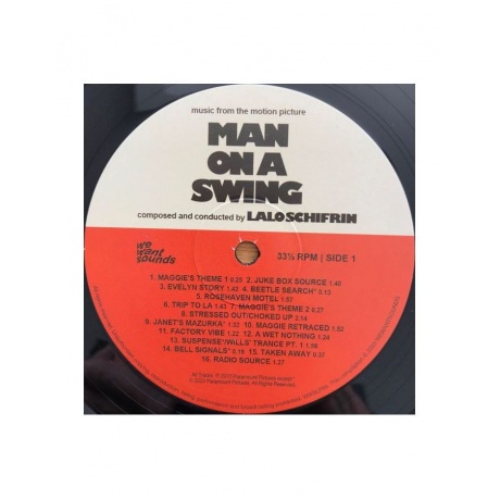 Виниловая пластинка OST, Man On A Swing (Lalo Schifrin) (3700604744825) - фото 4