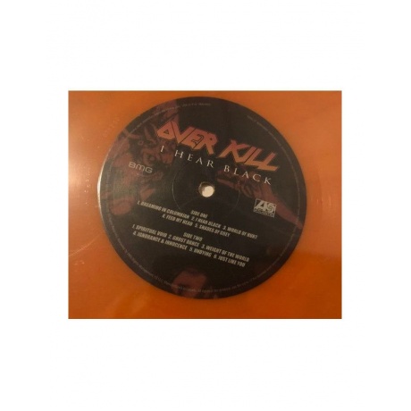 Виниловая пластинка Overkill, I Hear Black (Half Speed) (coloured) (4050538676969) - фото 5