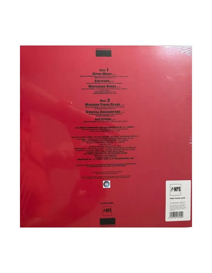 Виниловая пластинка Ponty, Jean-Luc, Open Mind (4029759182450) - фото 2