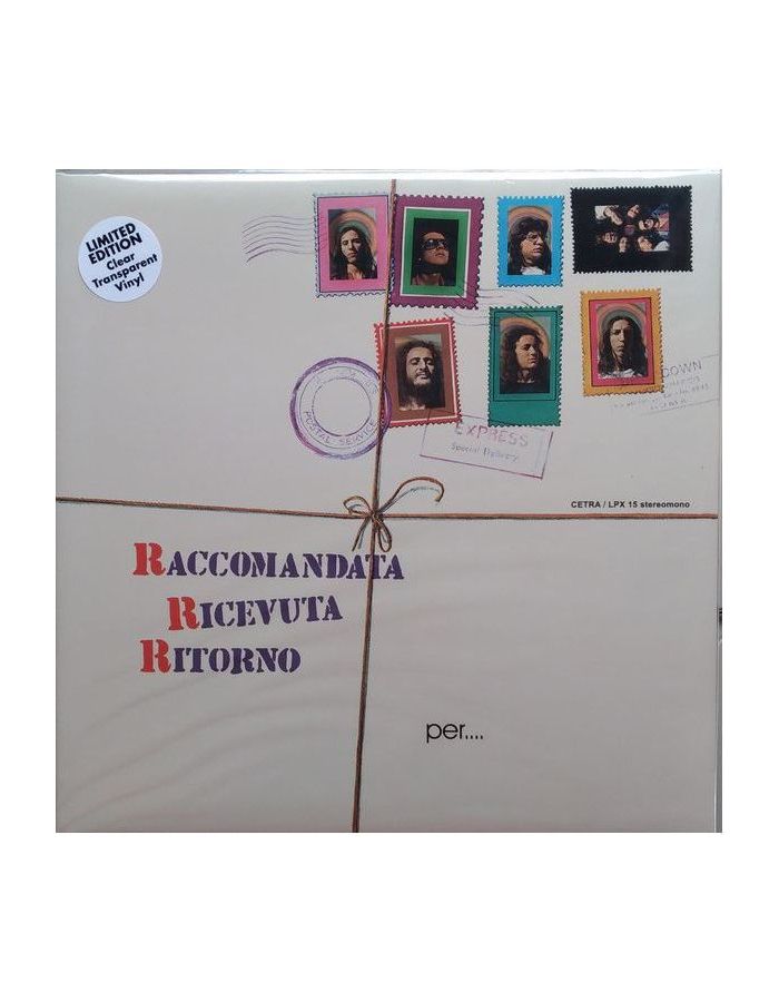 Виниловая пластинка Raccomandata Ricevuta Ritorno, Per Un Mondo Di Cristallo (coloured) (8016158005257)
