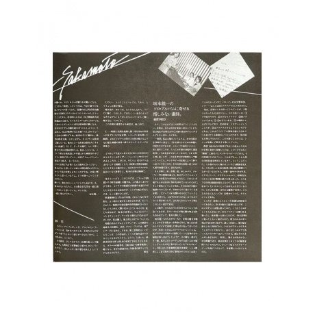 Виниловая пластинка Sakamoto, Ryuichi, Thousand Knives Of (3700604722298) - фото 7