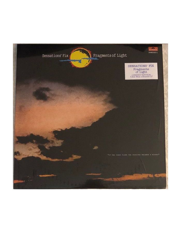 Виниловая пластинка Sensations' Fix, Fragments Of Light (coloured) (8016158021349) компакт диски hearts of space raphael music for love cd