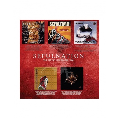 Виниловая пластинка Sepultura, Sepulnation - The Studio Album 1998-2009 (Box) (4050538670844) - фото 4