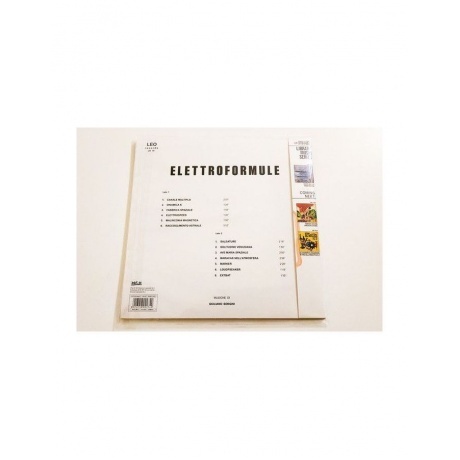 Giuliano Sorgini - Elettroformule (8016158022742) виниловая пластинка - фото 8