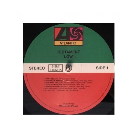 Testament - Low (8719262002654) виниловая пластинка - фото 3