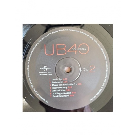 Виниловая пластинка UB40, Collected (0602557107425) - фото 6