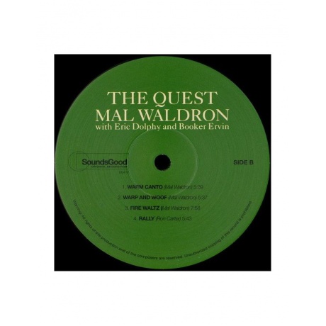 Виниловая пластинка Waldron, Mal, The Quest (8436563184550) - фото 3