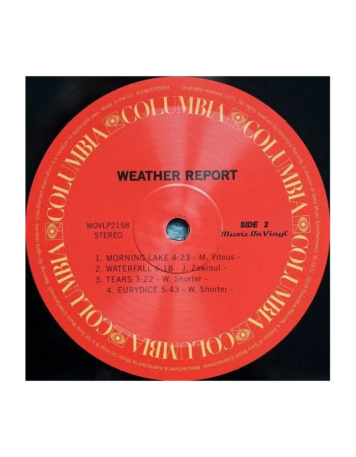 Виниловая пластинка Weather Report, Weather Report (8719262006799) - фото 5