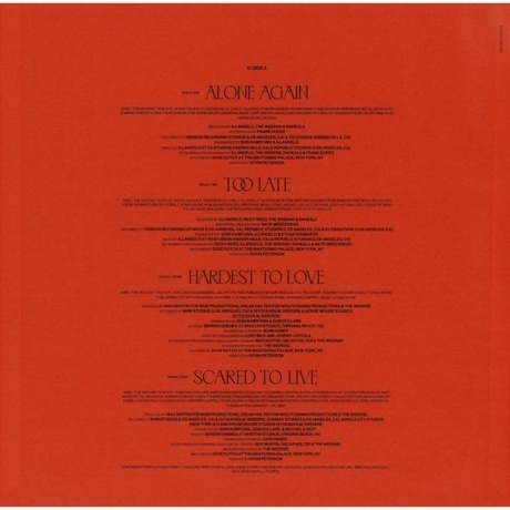 The Weeknd - After Hours (0602508818400) виниловая пластинка - фото 7