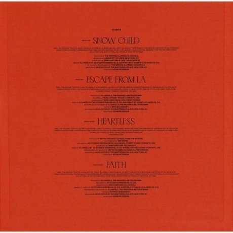 The Weeknd - After Hours (0602508818400) виниловая пластинка - фото 8