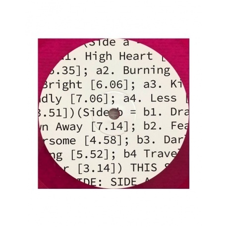 Ben Wendel - High Heart (5060509791064) виниловая пластинка - фото 3