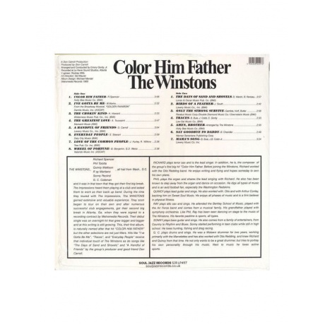 Виниловая пластинка Winstons, The, Color Him Father (5026328004976) - фото 2