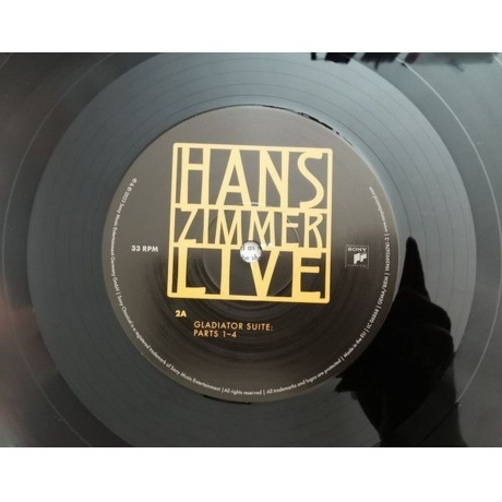 Hans Zimmer - Live (0194399367414) виниловая пластинка - фото 17