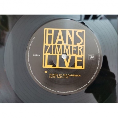 Hans Zimmer - Live (0194399367414) виниловая пластинка - фото 18