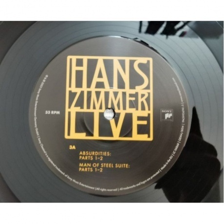 Hans Zimmer - Live (0194399367414) виниловая пластинка - фото 21