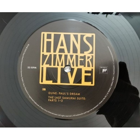 Hans Zimmer - Live (0194399367414) виниловая пластинка - фото 22