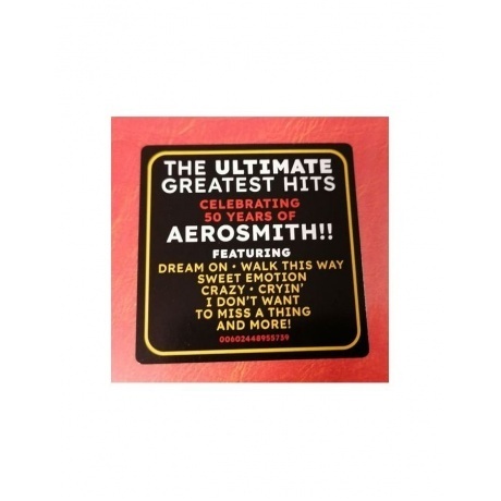 Aerosmith - Greatest Hits (0602448955739) виниловая пластинка - фото 3