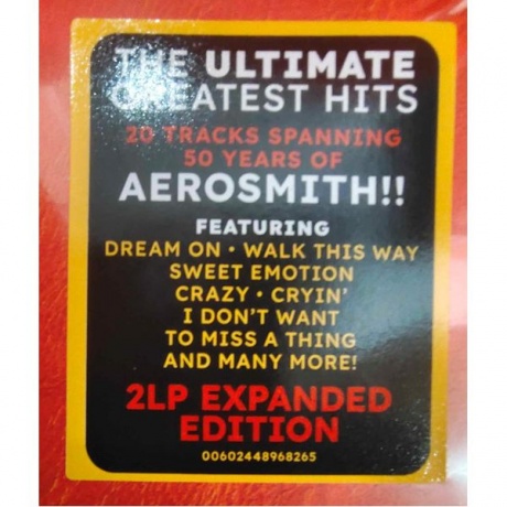 0602448968265, Виниловая пластинка Aerosmith, Greatest Hits - фото 5