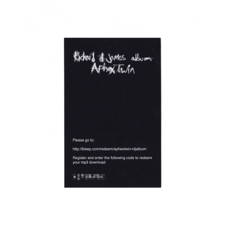 0801061004316, Виниловая пластинка Aphex Twin, Richard D. James Album - фото 5