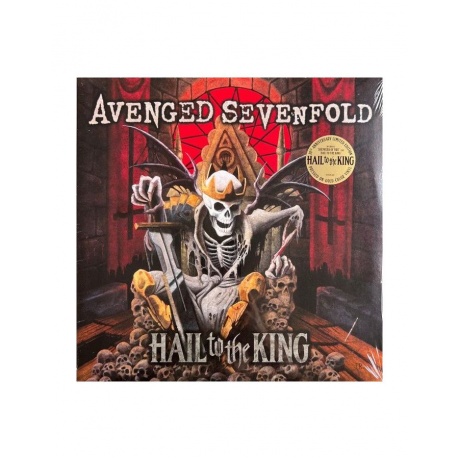 0093624854449, Виниловая пластинка Avenged Sevenfold, Hail To The King (coloured) - фото 1