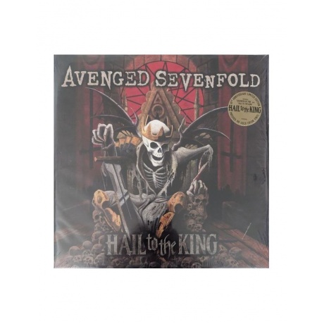 0093624854449, Виниловая пластинка Avenged Sevenfold, Hail To The King (coloured) - фото 3