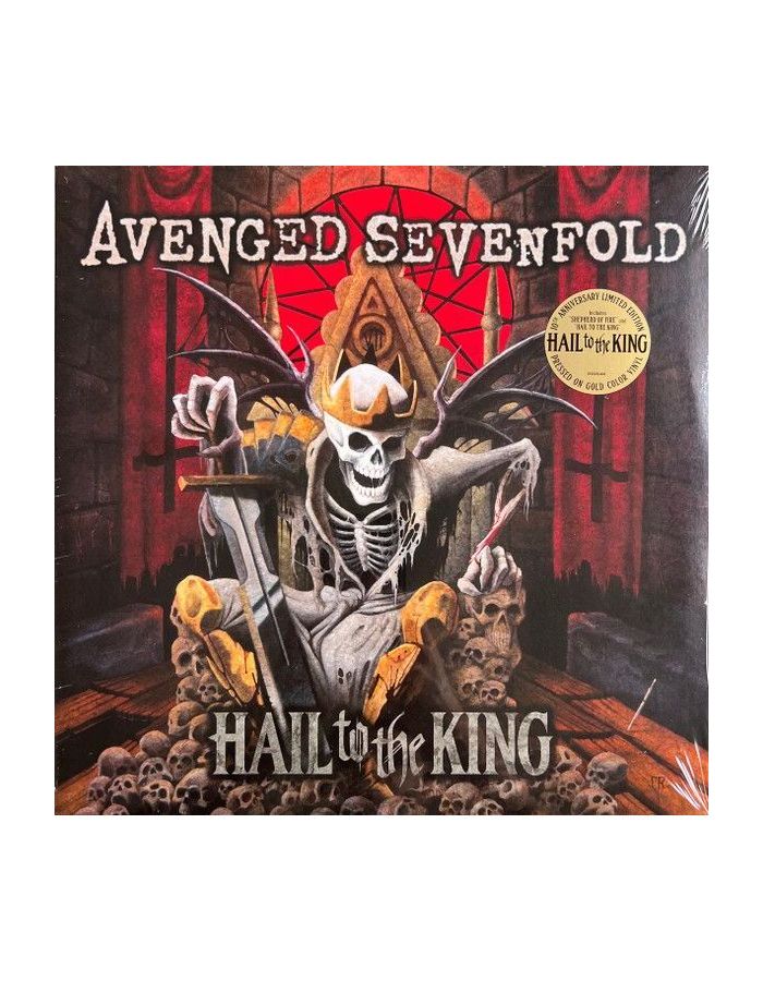 0093624854449, Виниловая пластинка Avenged Sevenfold, Hail To The King (coloured)
