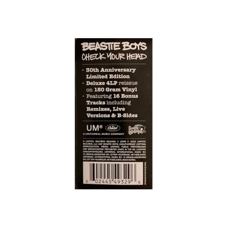 0602445493296, Виниловая пластинка Beastie Boys, The, Check Your Head (Box) - фото 18