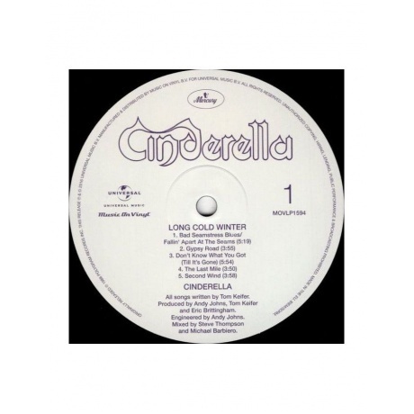 Cinderella - Long Cold Winter (0600753649275) виниловая пластинка - фото 3