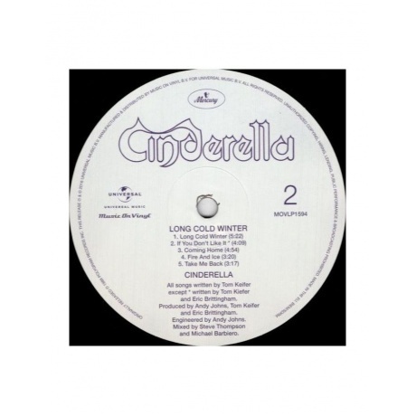 Cinderella - Long Cold Winter (0600753649275) виниловая пластинка - фото 4