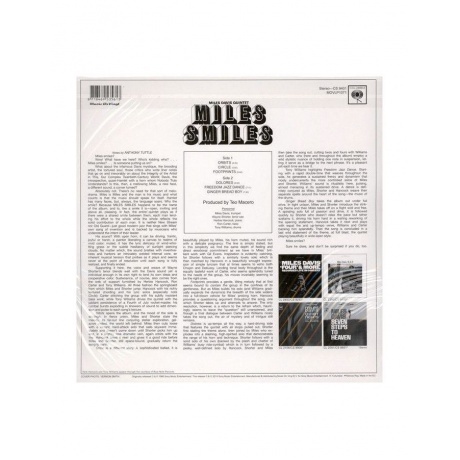Miles Davis - Miles Smiles (8718469535613) виниловая пластинка - фото 2