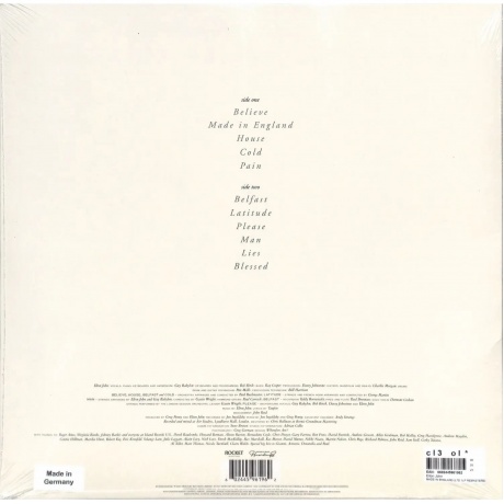 Elton John - Made In England (0602445961962) виниловая пластинка - фото 2