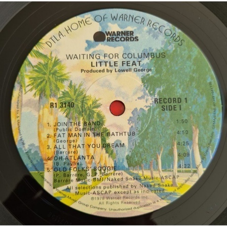 Little Feat - Waiting For Columbus (0603497841738) виниловая пластинка - фото 6