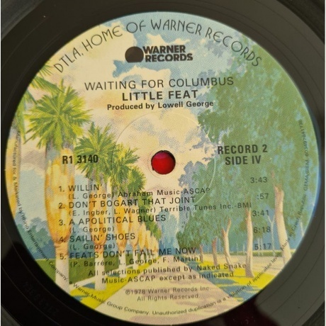 Little Feat - Waiting For Columbus (0603497841738) виниловая пластинка - фото 9