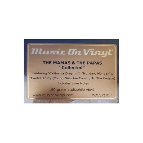 0602557107265, Виниловая пластинка Mamas &amp; The Papas, The, Collected - фото 9