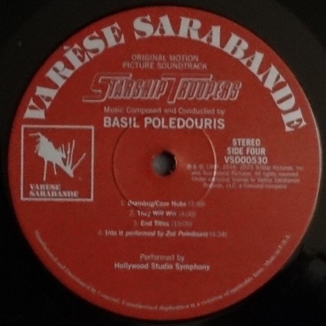 OST - Starship Troopers (Basil Poledouris) (0888072450653) виниловая пластинка - фото 7